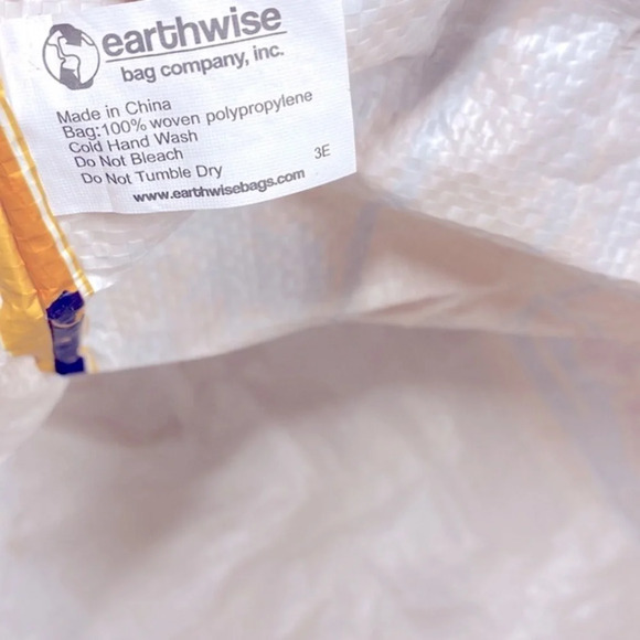 Earth wise reusable bag vintage style - Picture 4 of 4